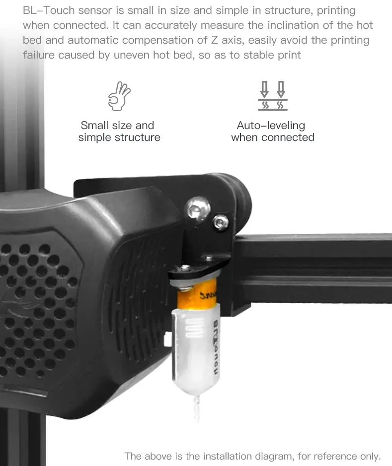 Creality BL Touch upgrade kit za Ender 6 - Slika 3