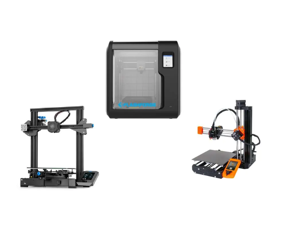Ender 3 V2 vs Flashforge Adventurer 3 vs Prusa Mini
