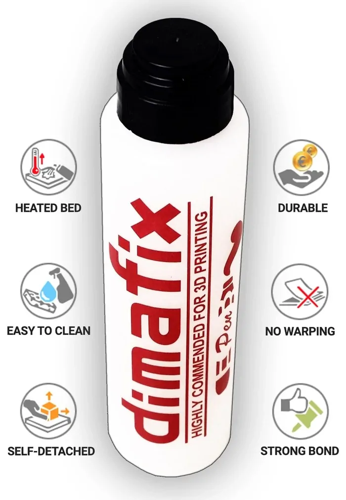 DimaFix Pen - ljepilo za 3D printanje (90 ml) - Slika 3