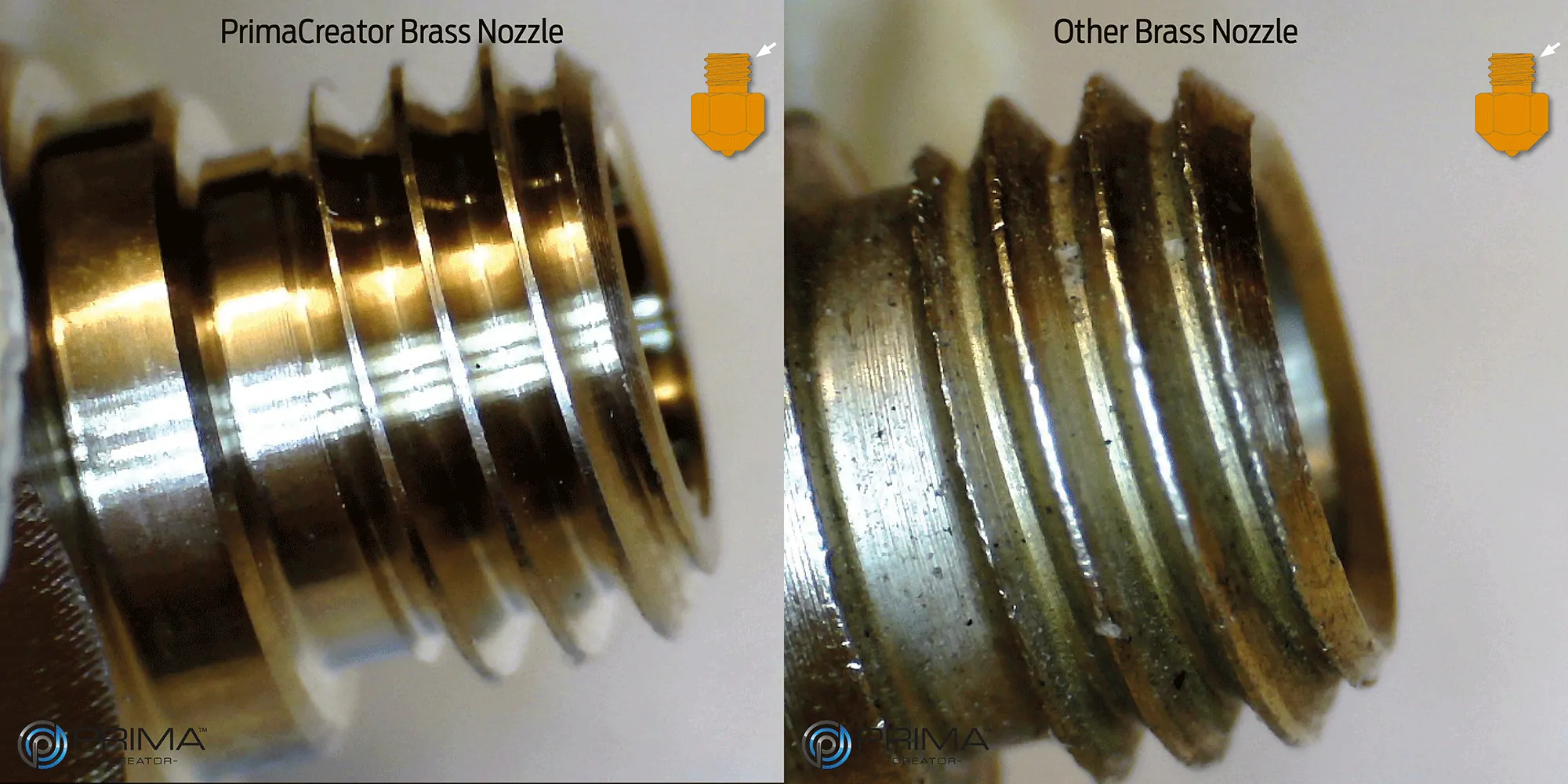 PrimaCreator nozzle 0,8 mm za CR-10 seriju - Slika 4
