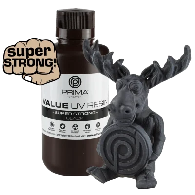 PrimaCreator Super Strong UV Resin – 1 kg – Black