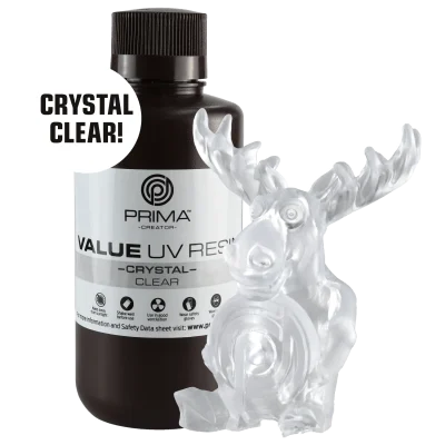 PrimaCreator UV Crystal Resin – 0.5 kg – Clear