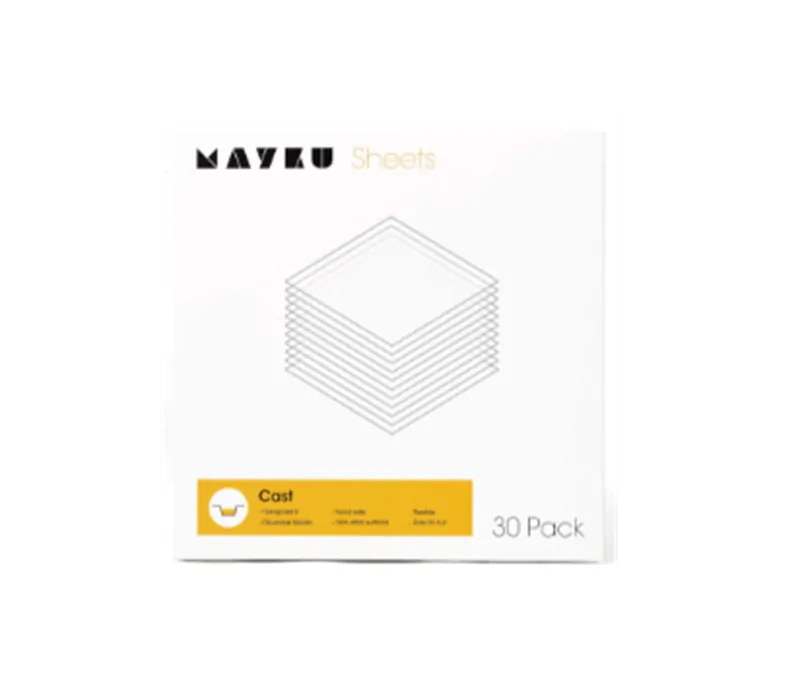 Mayku FormBox Cast/Clear Sheets (30 pack)