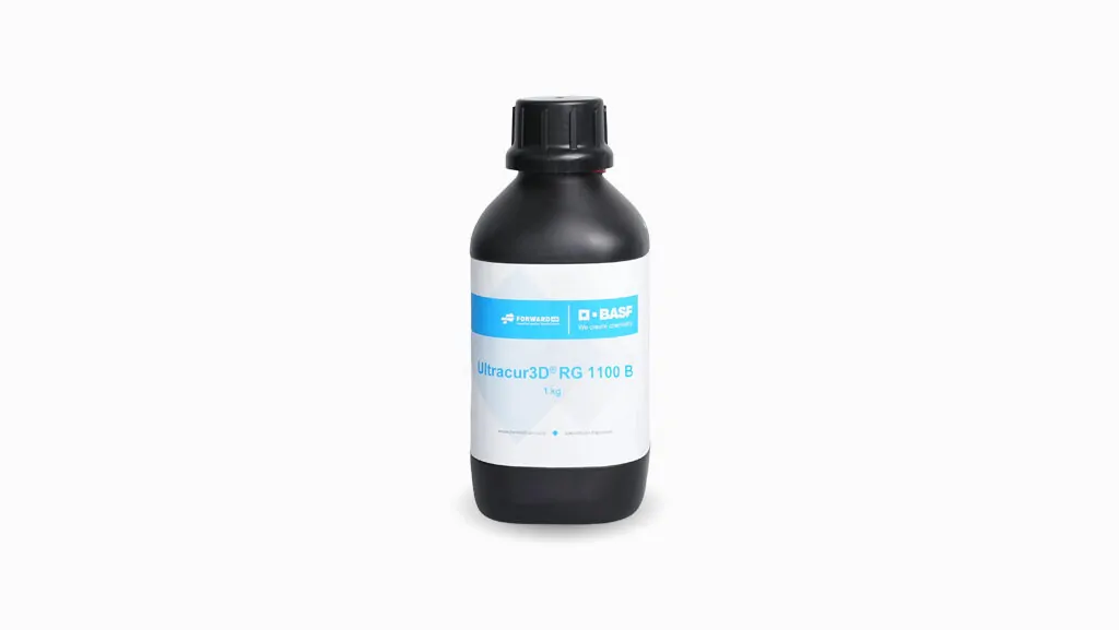 BASF Ultracur3D RG 1100 B Rigid Resin 1 kg - Crni
