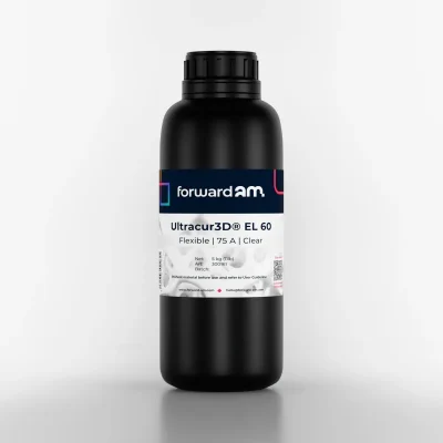 BASF Ultracur3D EL 60 Flex Resin 1Kg – Clear
