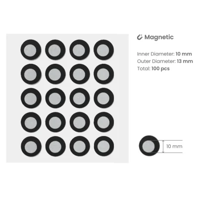 Revopoint High Visibility Markers – 10 mm – Magnetic